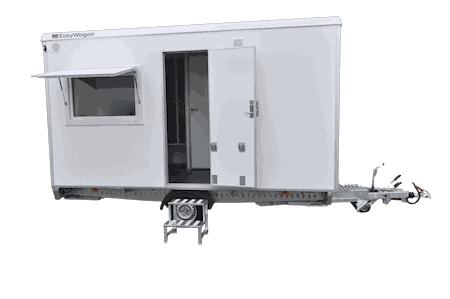 Type 420: Miljø- /Mandskabsvogn for 2 pers.