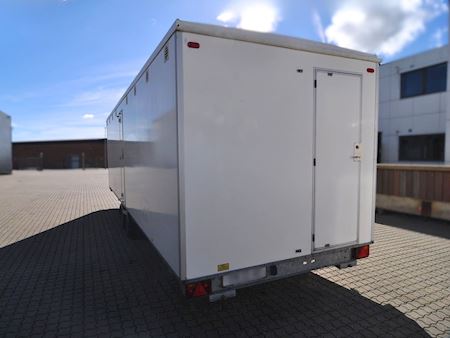 Badvogn 2x4 med oliefyr