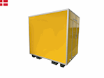 Easywagon 240 | Gul køle framebox Kølevogn