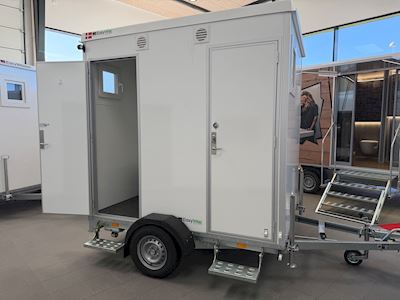 Vacuum toilet med to toiletter