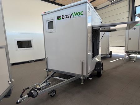 Vacuum toilet med to toiletter