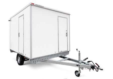 TYPE 320: 4 PERSONERS SPISEVOGN/KONTOR MED TOILET