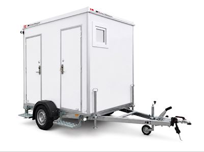 TYPE 240: MOBIL TOILETVOGNE MED 2 TOILETTER