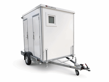 Type 240: Toilet trailer with 2 toilets & grinder