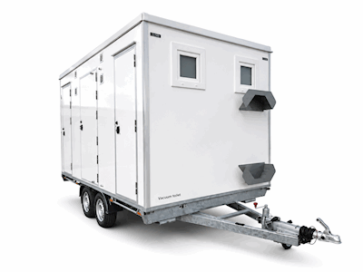 Type 580: Toiletvogn med vacuum
