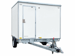 Scanvogn 730 | Badvogn med oliefyr Toilet-/badvogn