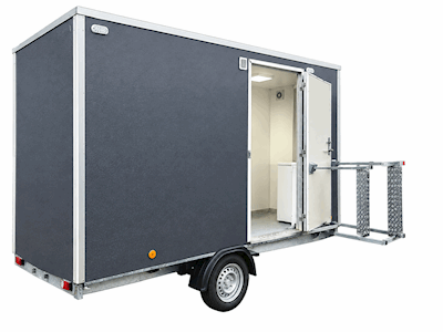 Type 240: Kontor-/Spisevogn med tanktoilet 4 pers.