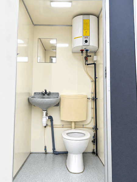 Type 240: Kontor-/Spisevogn med tanktoilet 4 pers.