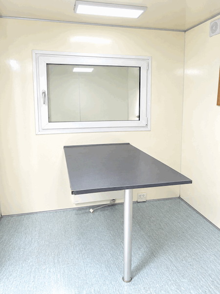 Type 240: Kontor-/Spisevogn med tanktoilet 4 pers.