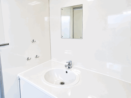 Type 240: Toilet and bath trailer