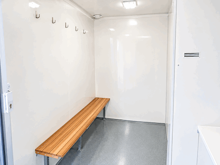 Type 240: Toilet and bath trailer