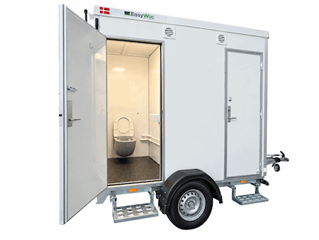 Vacuum toilet med to toiletter