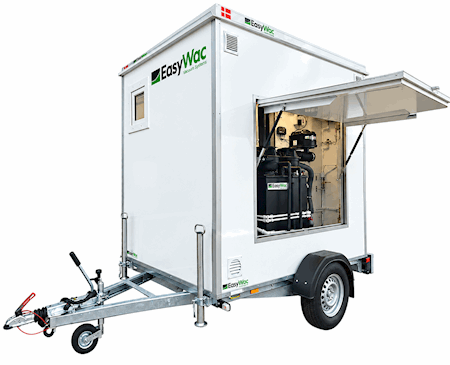 Vacuum toilet med to toiletter